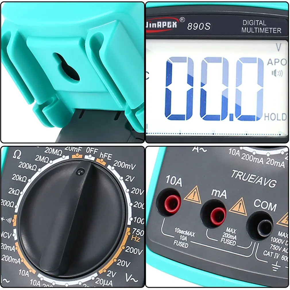 

DC Maintenance Sale Digital Multimeter DC AC Voltmeter Fast Accurately Measures Current Capacitance For Electrical Maintenance