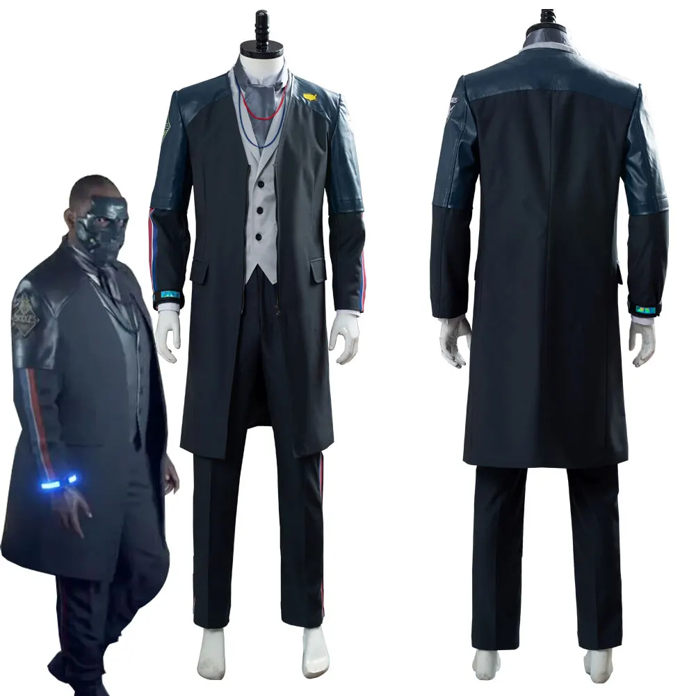 

Death Cosplay Stranding Die-Hardman Bridges Costume Uniform Halloween Carnival Men Male