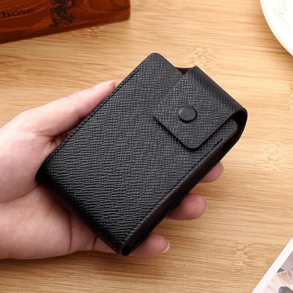 2021 Fashion Unisex Business Leather Wallet Id Credit Card Holder Name Cards Case Pocket Organizer Money Phone Coin Bag New Year | Багаж и