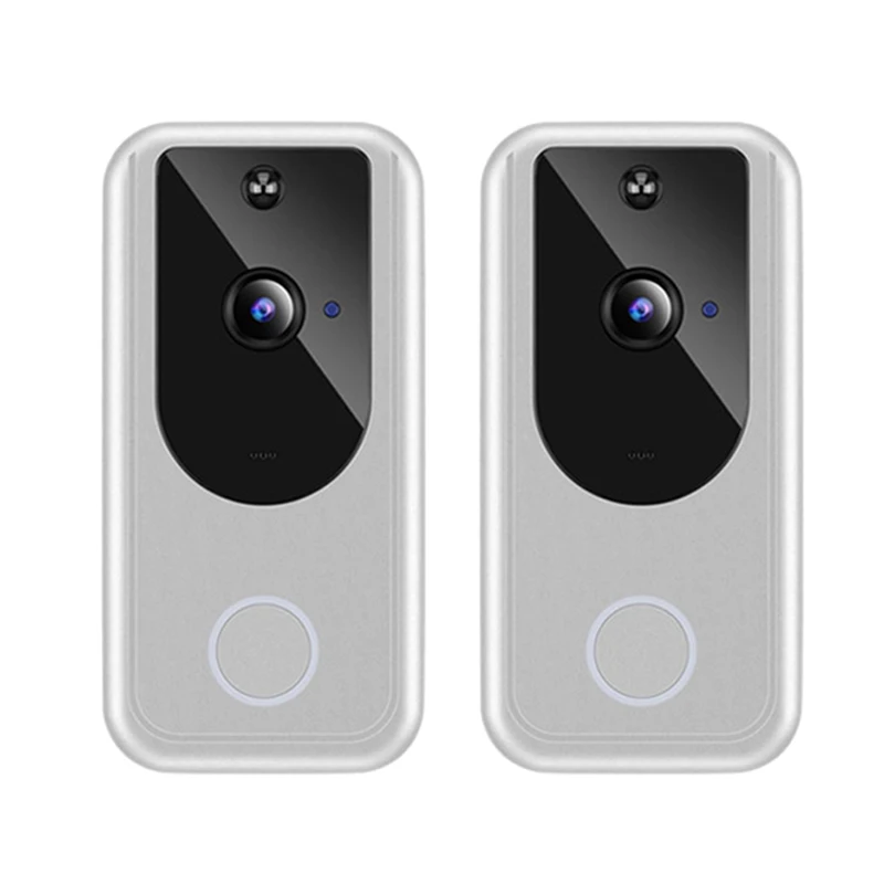 

Video Doorbell High-Definition Wide-Angle ligent Alarm Battery Two-Way Voice Call Motion Detection