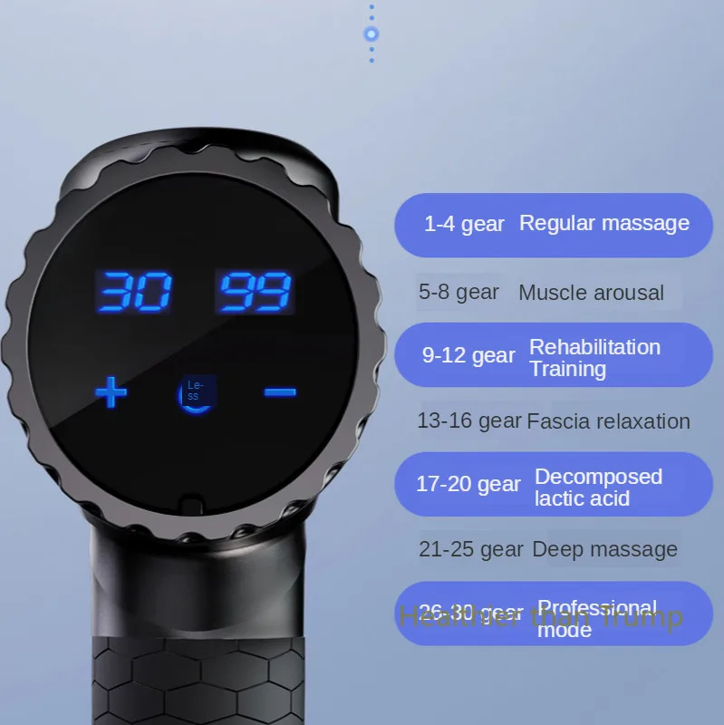 LIDAK Massage Gun Muscle Pain Management Fascia Deep Relaxation Fitness Massager Therapy | Красота и здоровье