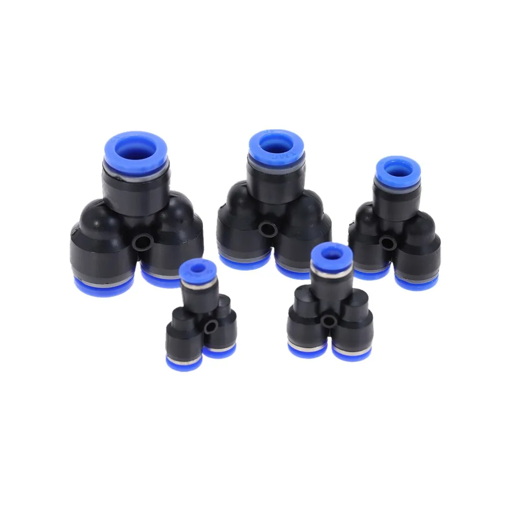 

5 шт., Y-образный пневматический Фиттинг для соединения воздушной трубы