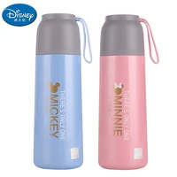 450ml disney mickey mouse water cup 304 stainless steel vacuum insulation bottle portable outdoor travel bottle girl boy cups