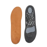 silica gel perforated breathable honeycomb sports insoles foot care sock pad shock absorption sweat foot shoe pad brioche
