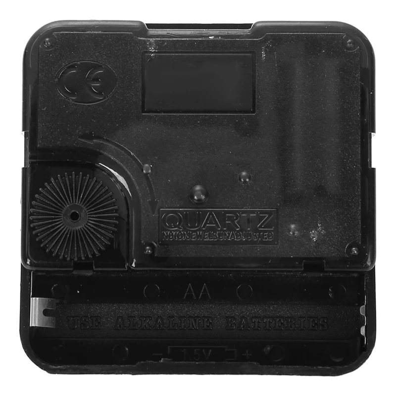 

2 Pcs Wall Clock Movement Silent Wall Clock Quartz Mechanism DIY Wall Clock Quartz Clock Hour / Minute Hand Clock Movement, Blac