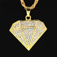 european and american cuban chain fashion accessories hiphop large three dimensional pendant hip hop necklace