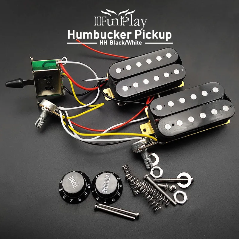 Звукосниматель для гитары Humbucker с 3 х позиционным гитарным переключателем