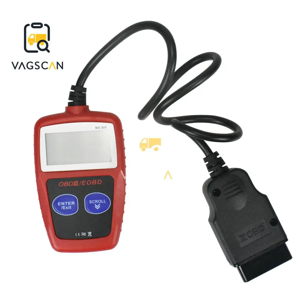 Считыватель кодов автомобиля MS309 CAN BUS OBD2 EOBD OBD II диагностический инструмент MS 309