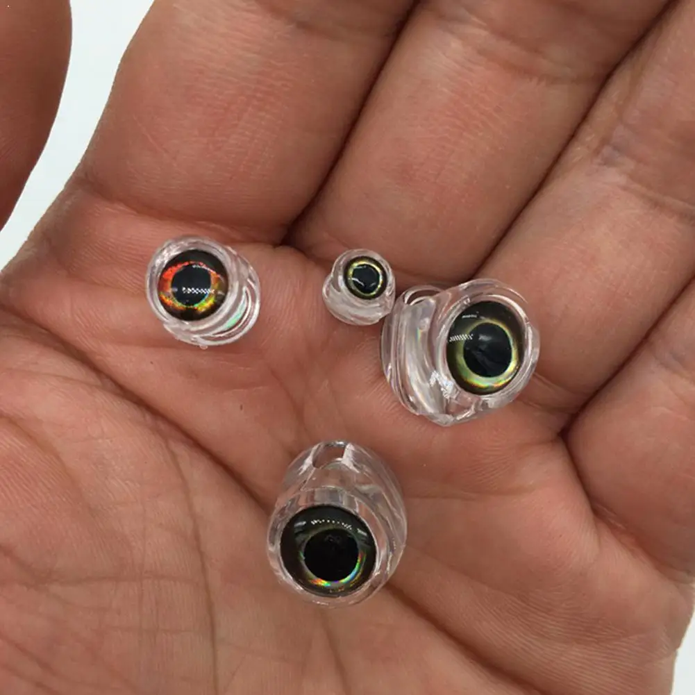 

Fly Fishing Hook Material 4D Flying Fish Head Eyelids Equipment Bait Eyes Fly Fly Making Fly Fishing Bait O3L0
