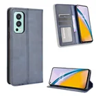 Чехол-книжка для OnePlus Nord 2, из искусственной кожи