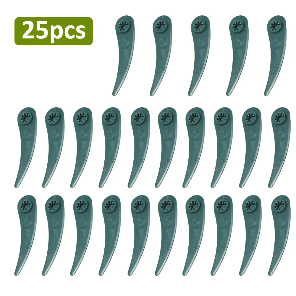 25 шт. Пластиковые лезвия для Bosch ART 23 18 Li/26 18Li травяной стример триммер пластиковые