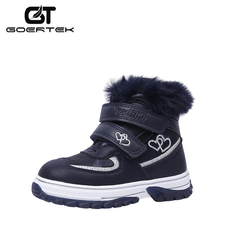 GT 2020 новые модные теплые зимние ботинки для девочек с плюшевой подкладкой