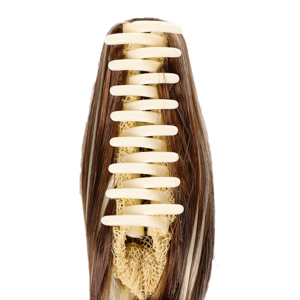 Конский хвост парик женский длинные вьющиеся волосы большая волна синтетический