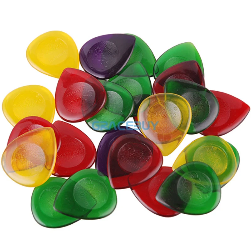 30 шт. Алиса Прочные прозрачные электрические медиаторы для бас гитары толщина