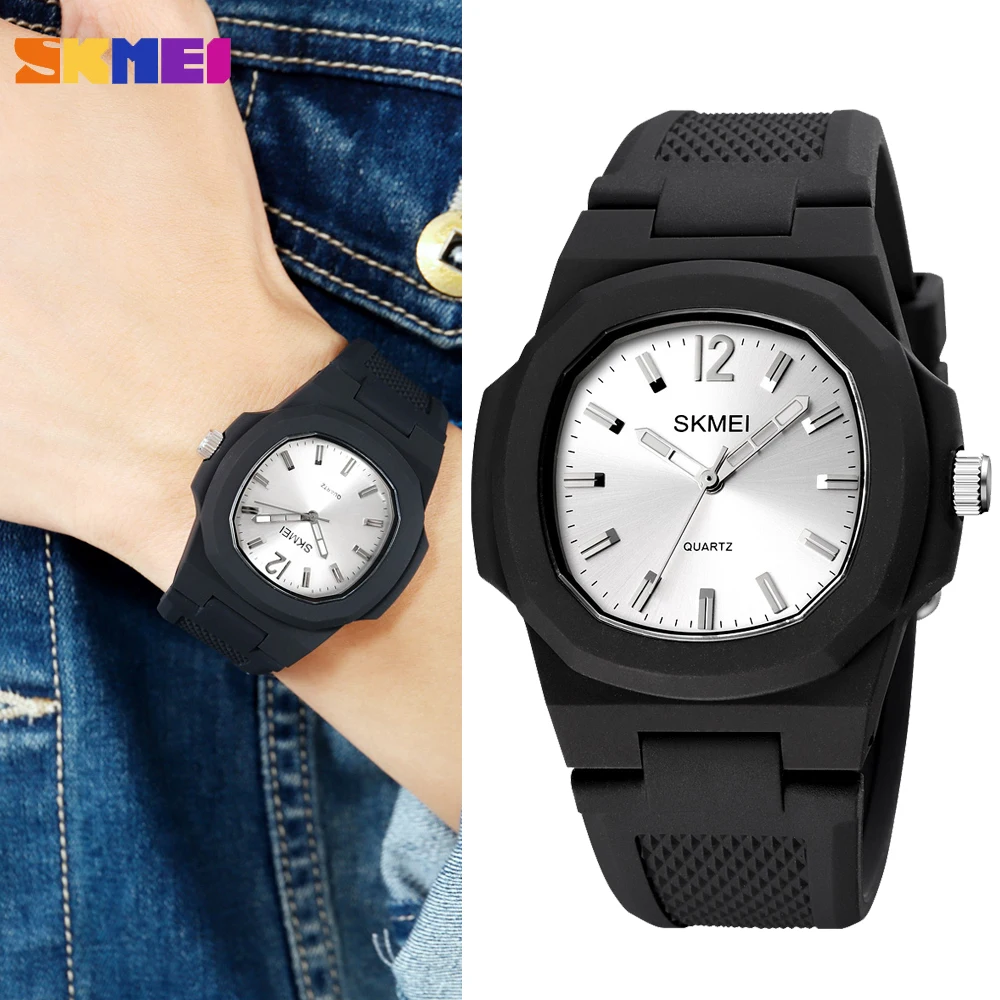 

New SKMEI Fashion Mens Watches Analog Quartz Brand Luxury Waterproof Male Clock Simple Wristwatches For Gift Relogio Masculino