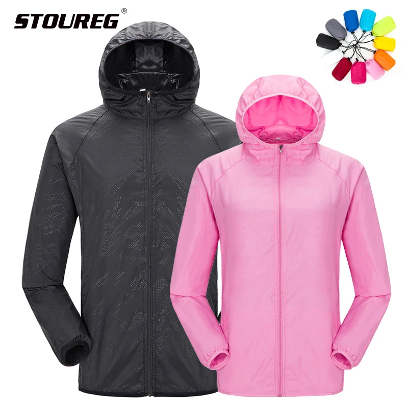 Мужская и женская быстросохнущая кожаная куртка с защитой от ультрафиолета