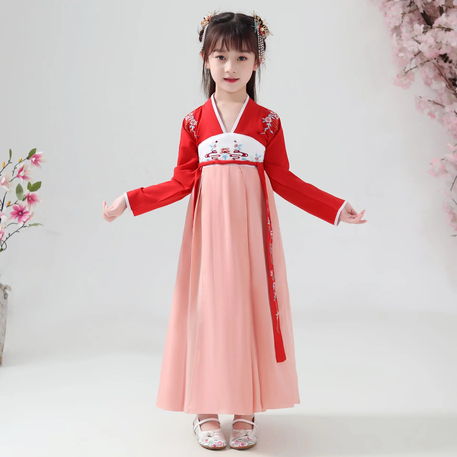 Традиционное платье принцессы ханьфу в старинном китайском стиле Женский костюм