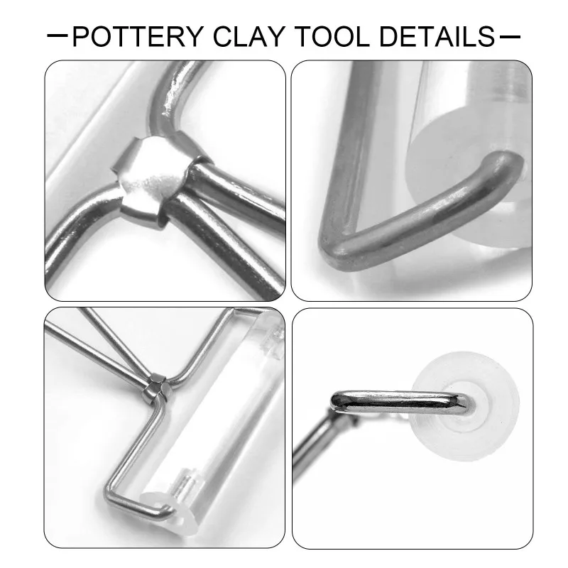 Профессиональный 4 &quotакриловое волокно роликовая Скалка полимерной глины