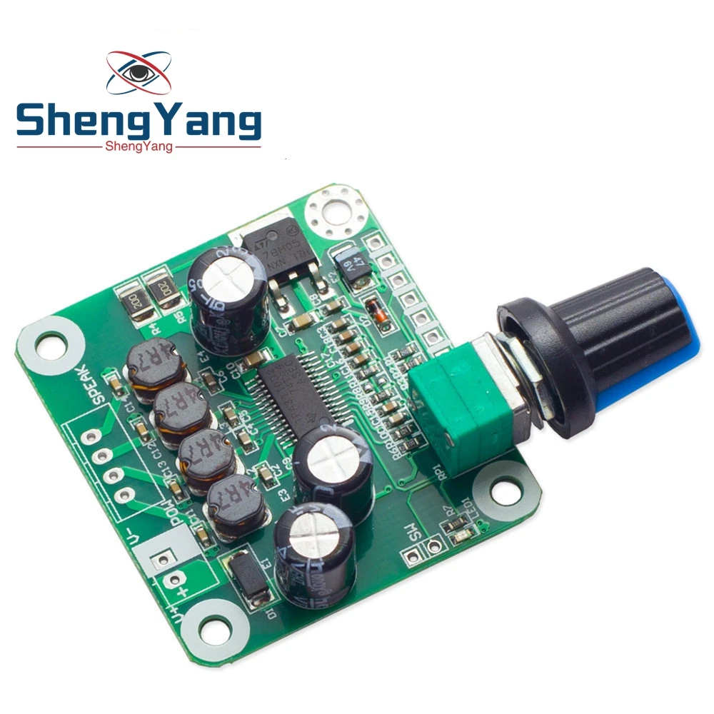 TPA3110 Board Bluetooth 4,2 TPA3110 15 Вт+ 15 Вт Цифровой стерео аудио Мощность модуль усилителя 12 V-24 V автомобиль для USB Динамик, Портативный Динамик - Цвет: TPA3110 Board