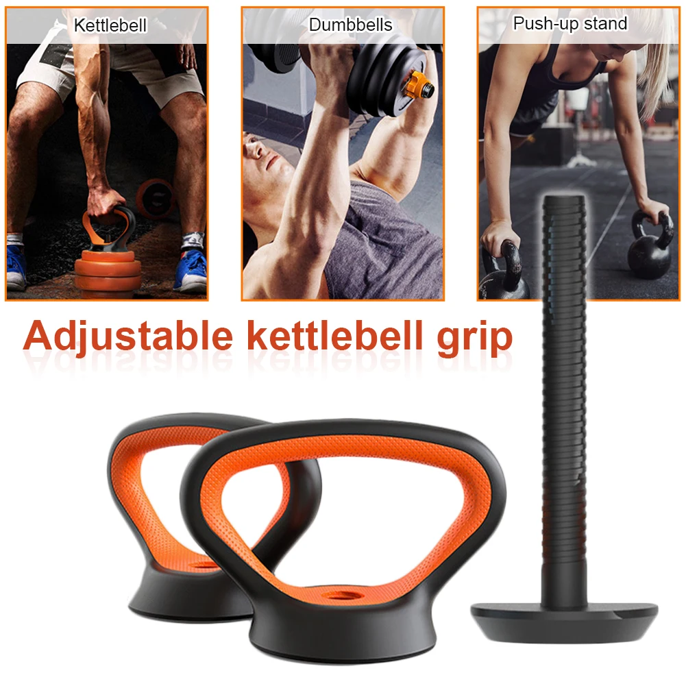 

Upgrade Adjustable Kettlebell Handle Multifunctional Kettlebell Grip For Dumbbell Kettlebell Push Up For Gym Workout