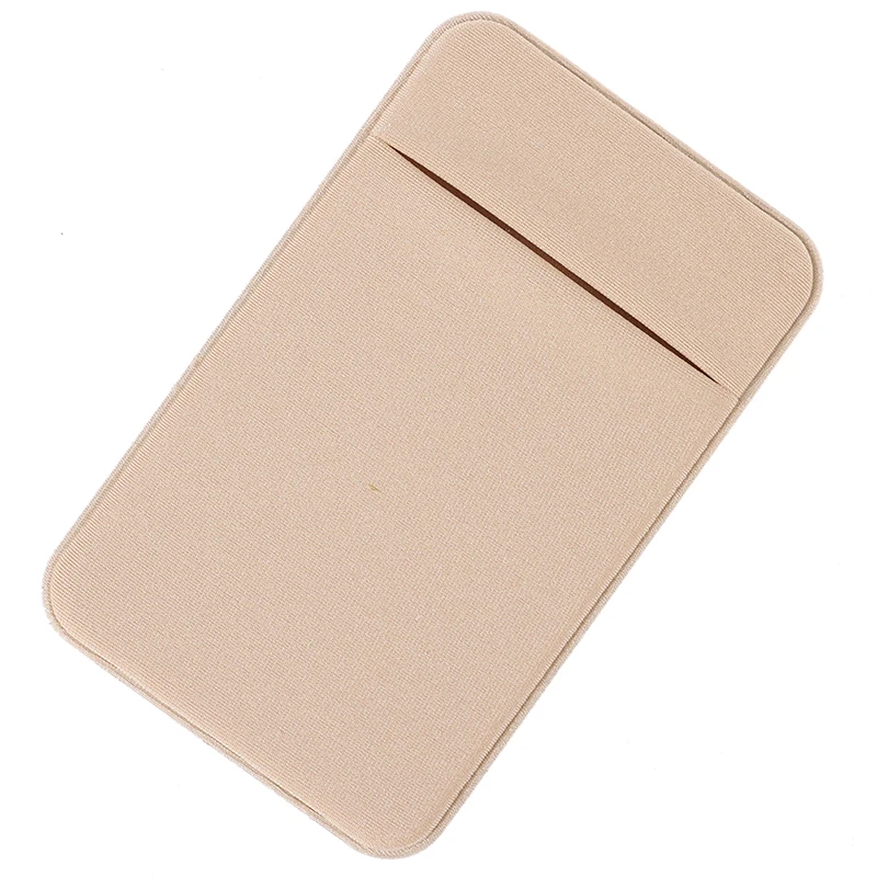 

1pc Cellphone Pocket Stick Adhesive Credit Card Wallet Elastic Stretch Sticker Pocket Case Cover Mobile Phone Accessories