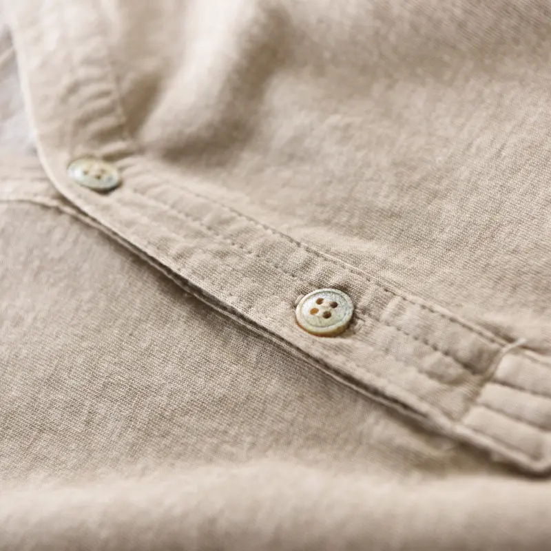 Футболка мужская оверсайз с длинным рукавом Тонкая Повседневная рубашка V