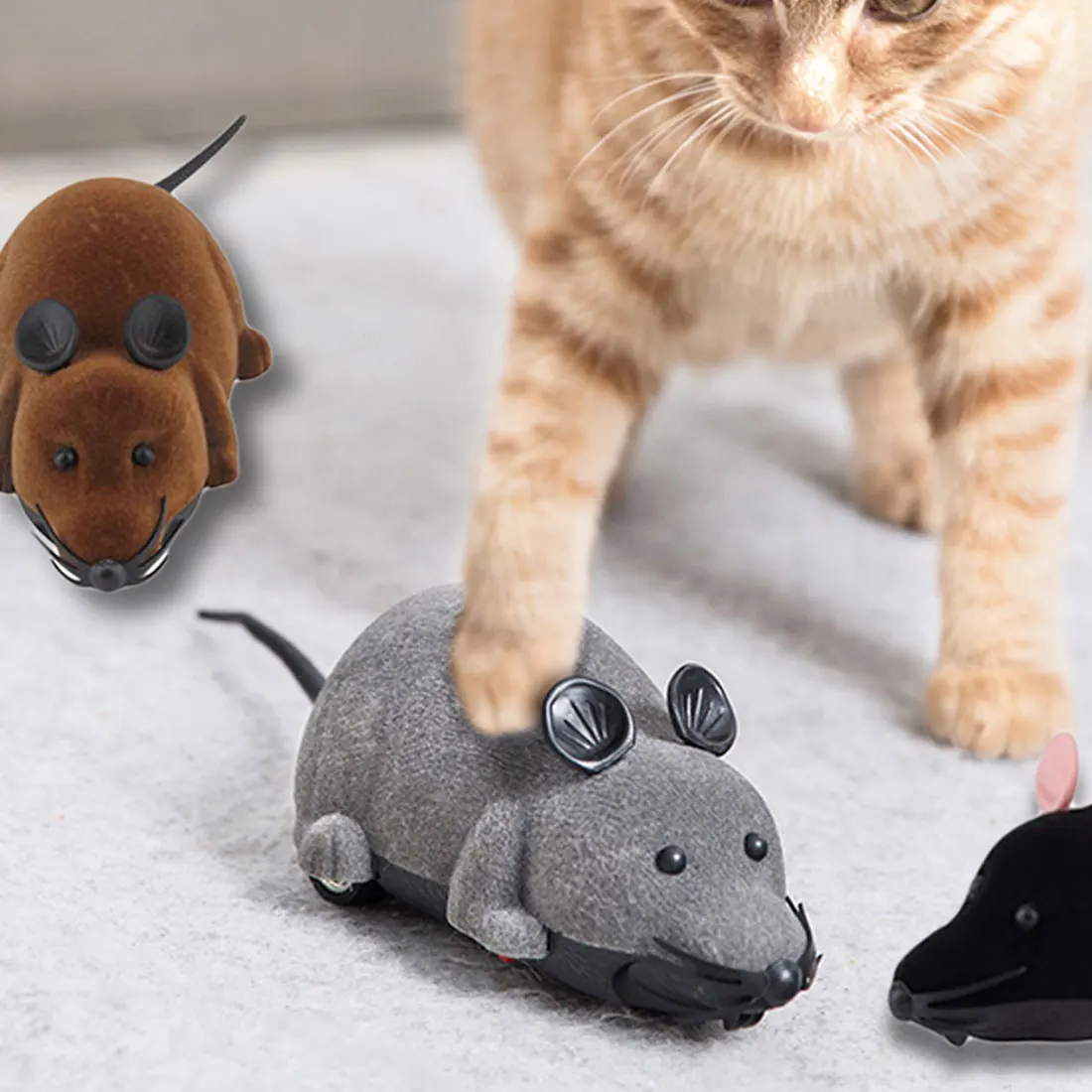 

Игрушки для кошек, забавный беспроводной электронный пульт дистанционного управления, мышь, крыса, домашнее животное, игрушка для детей, иг...