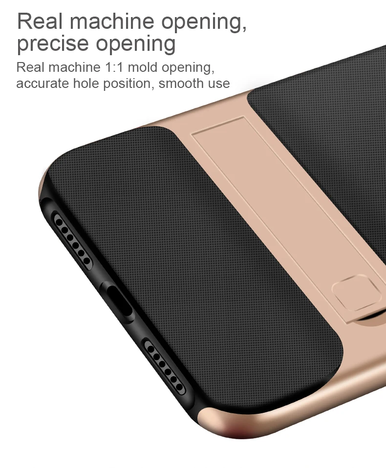 Для iPhone 11 Pro Max Чехлы ударопрочный чехол из смешанных материалов задняя крышка Подставка для Apple iPhone XR X Xs 6 6s s 7 8+ Plus Полный чехол для телефона