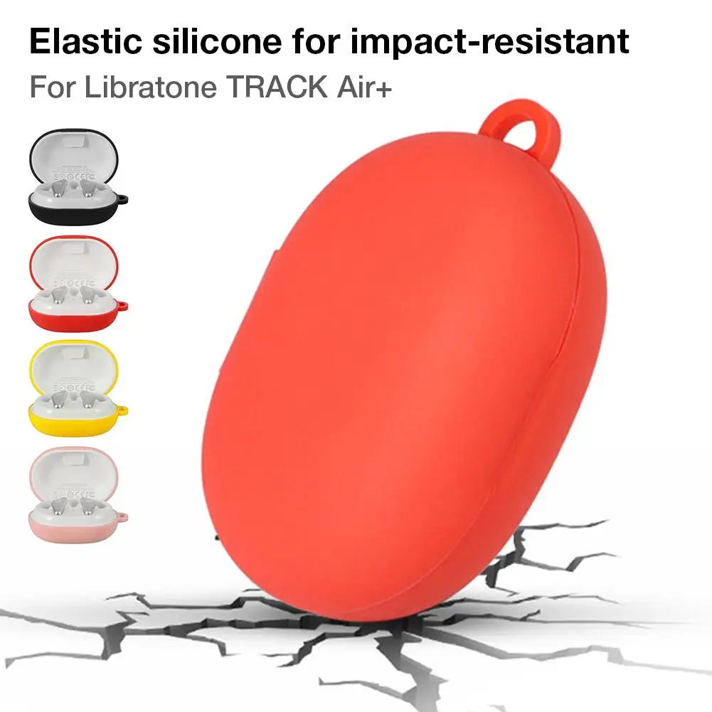 Беспроводные Bluetooth наушники защитный чехол настоящие вкладыши мягкий