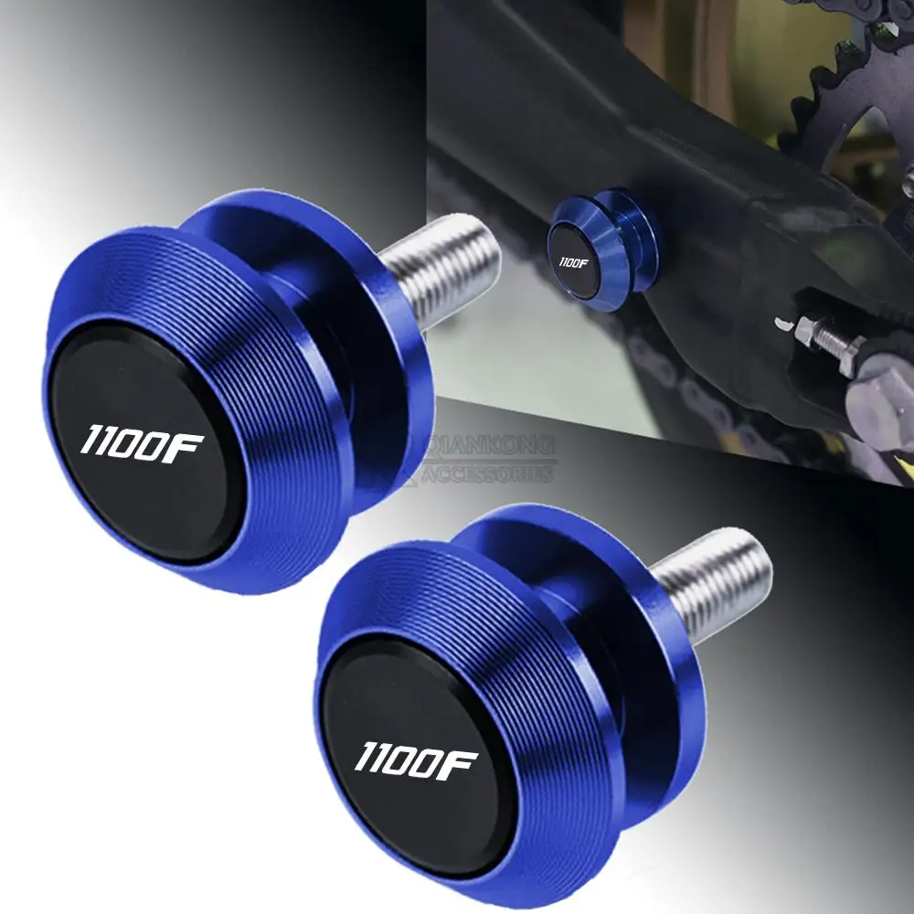 

For SUZUKI 1100F 1100 F 1990-2022 2021 2020 2019 2018 Allyears 6MM 8MM Motorcycle Swingarm Spools Stand Screws Slider Aluminum
