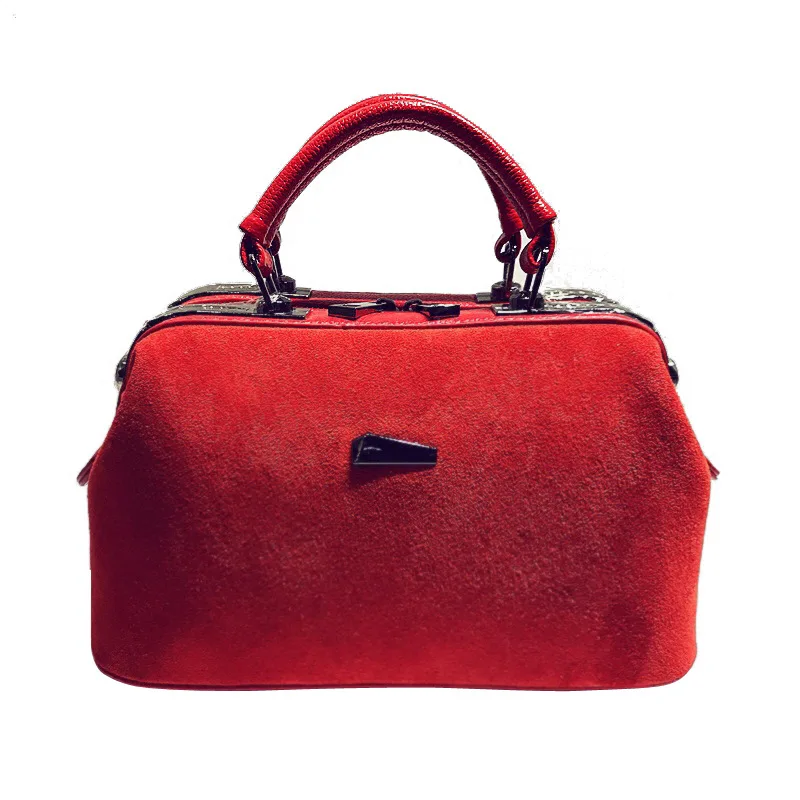 Женская кожаная сумка из скраба новинка 2020 стильная модная простая Свадебная