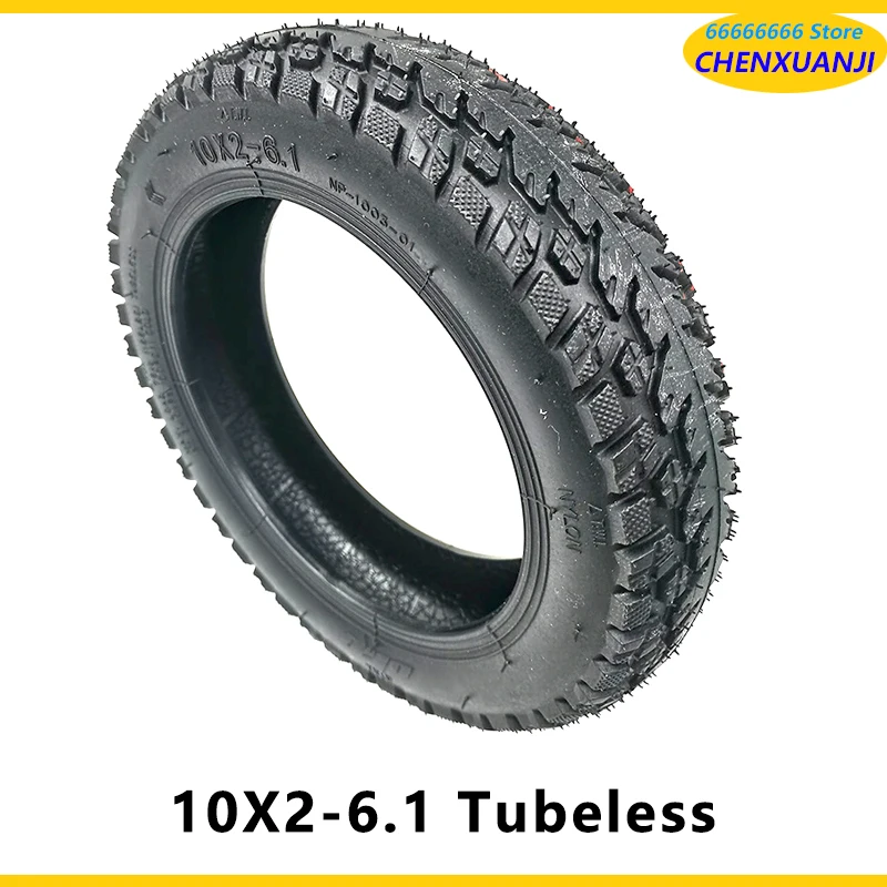 

10X2-6.1 Tubeless Tire 10 Inch Modified Off-road Tires for Xiaomi Mijia M365 Pro Pro2 1S Lite Parts Accessories