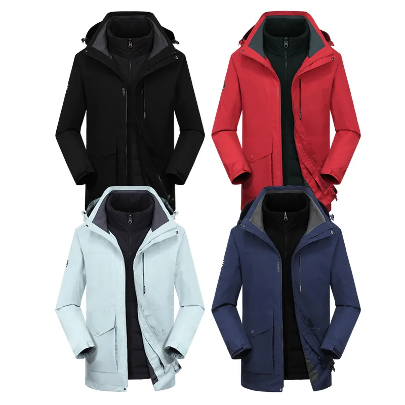 

Водонепроницаемая походная куртка для мужчин, уличная спортивная ветровка для альпинизма, кемпинга, лыжного спорта, путешествий, мужские в...