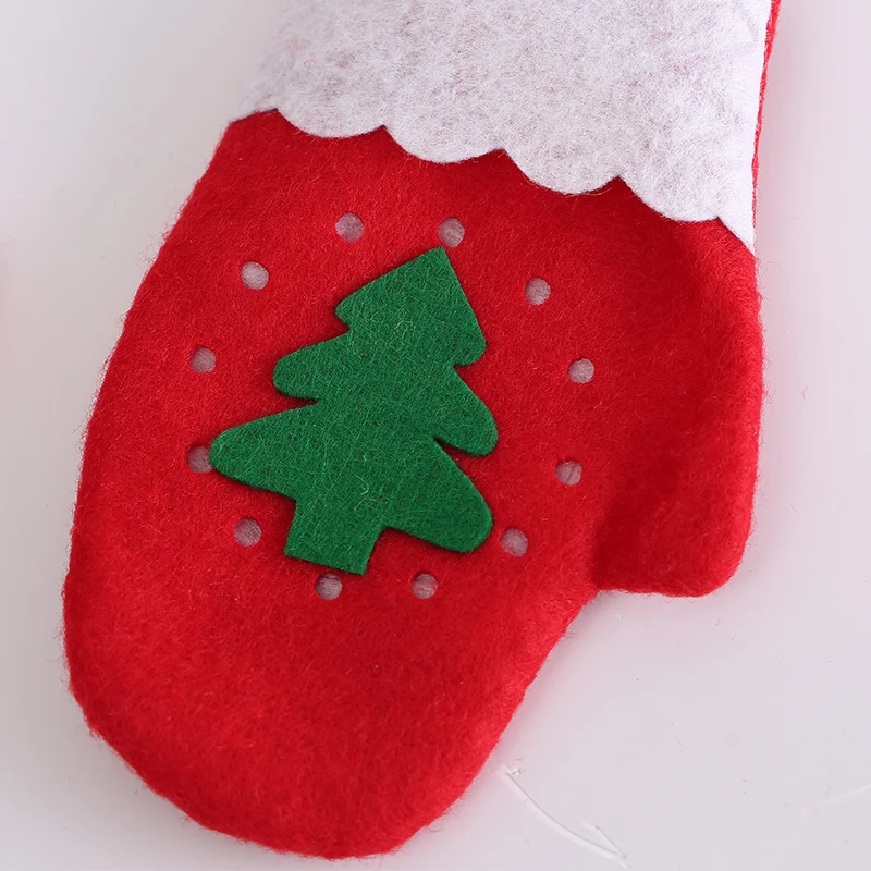 Аксессуары для домашвечерние рождественские перчатки чулки столовые приборы