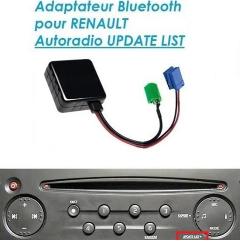 Кабель AUX вспомогательный Bluetooth автомобильный Радио RENAULT обновленный список Clio