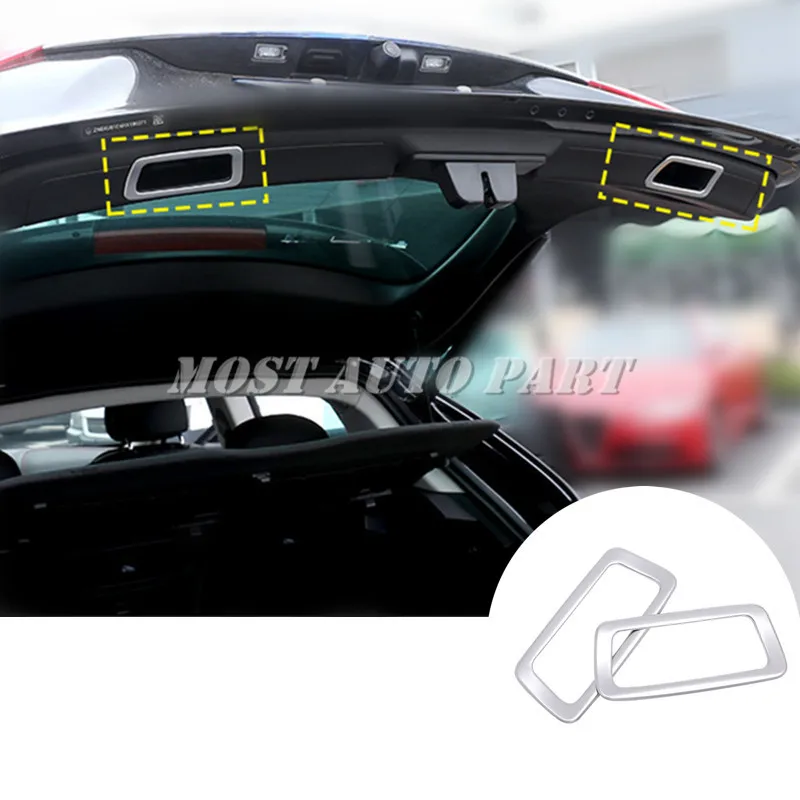 

ABS Inner Rear Trunk Handle Frame Trim Cover 2pcs For Maserati Levante 2016-2021 Car accesories interior Car decoration