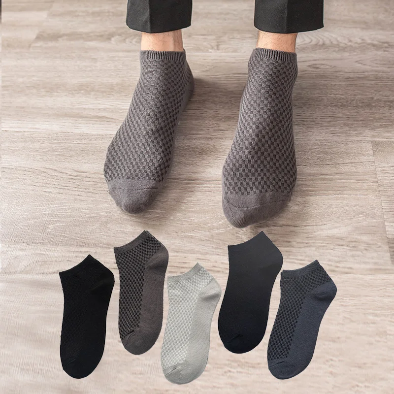 Носки мужские компрессионные бамбуковое волокно 5 пар/Лот цвет в ассортименте |