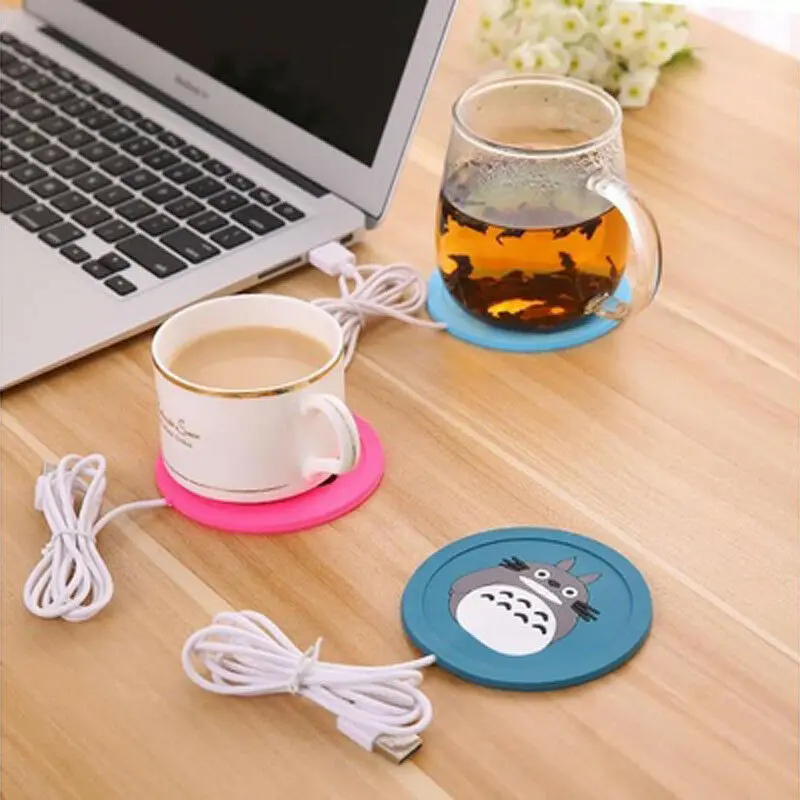 Hot Keep Warm Cups Heating USB Power Mat Warmer Pad Electric Insulation Coaster for Office Milk Coffee Tea Preservation Cup Mug | Дом и сад