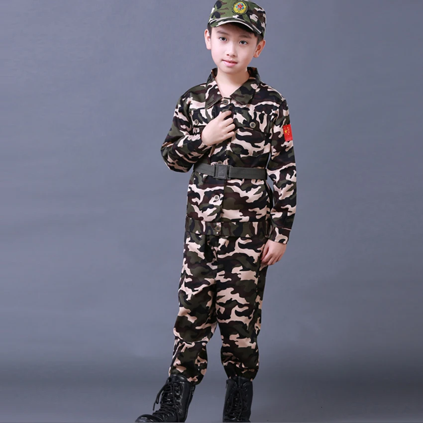 4 шт. детская Военная униформа |