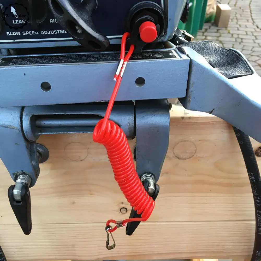 2 шт. Jet Ski лодочный англ мотор выключатель Безопасность ключей с страховочных