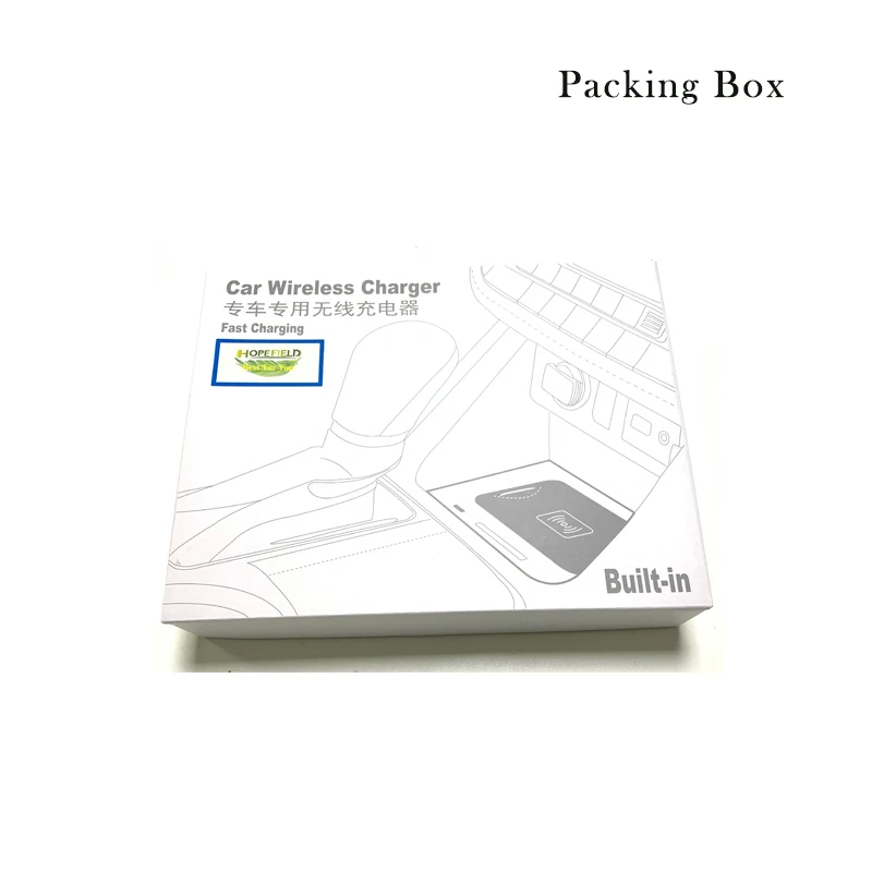 Автомобильный держатель для телефона с беспроводным зарядным устройством