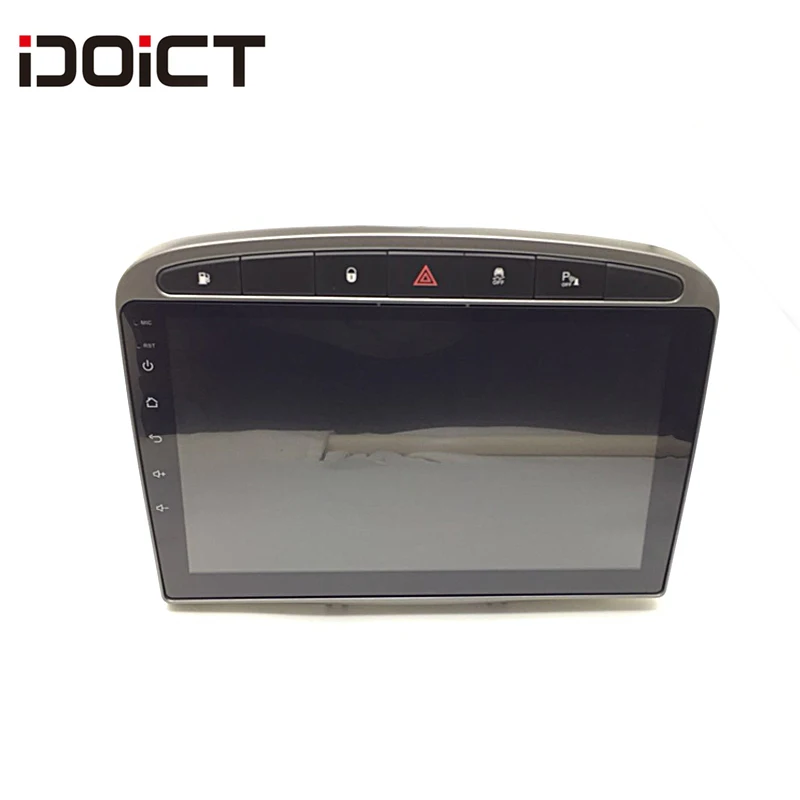 Автомобильный DVD плеер IDOICT Android 9 1 GPS навигатор для Peugeot 408 308 308SW RCZ аудио Радио