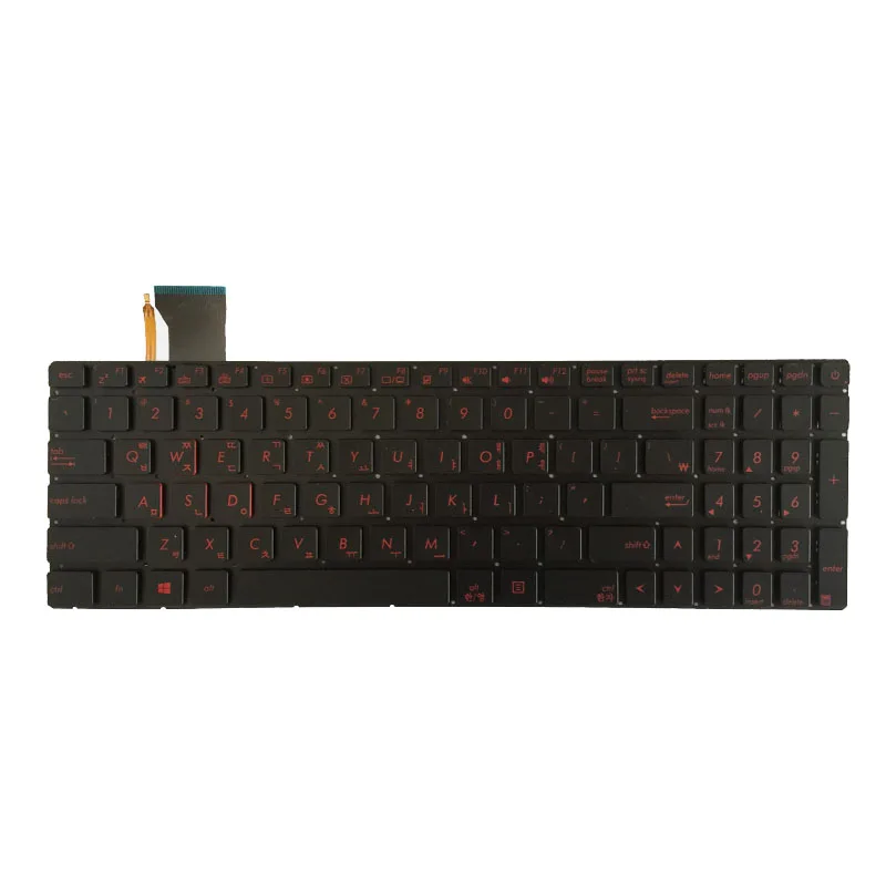 Корейская Клавиатура для ноутбука ASUS GL551 GL551J GL551JK GL551JM GL551JW GL551JX N551 G551 GL552 GL552J GL552JX