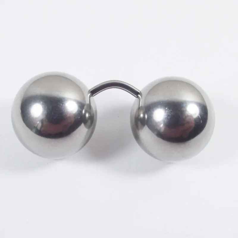 1 шт. большой шар короткая штанга Из Нержавеющей Стали Прямые кольца изогнутые