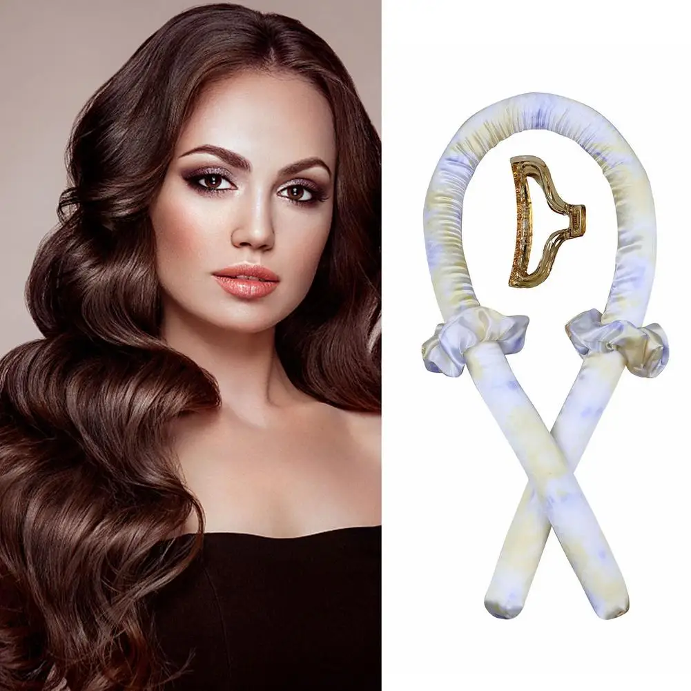 

Safe Automatic Heatless Curler Iron Set Sleeping Hairdresser New Hair Style Heat-Free Easy To Use For Dry Or Wet Hair