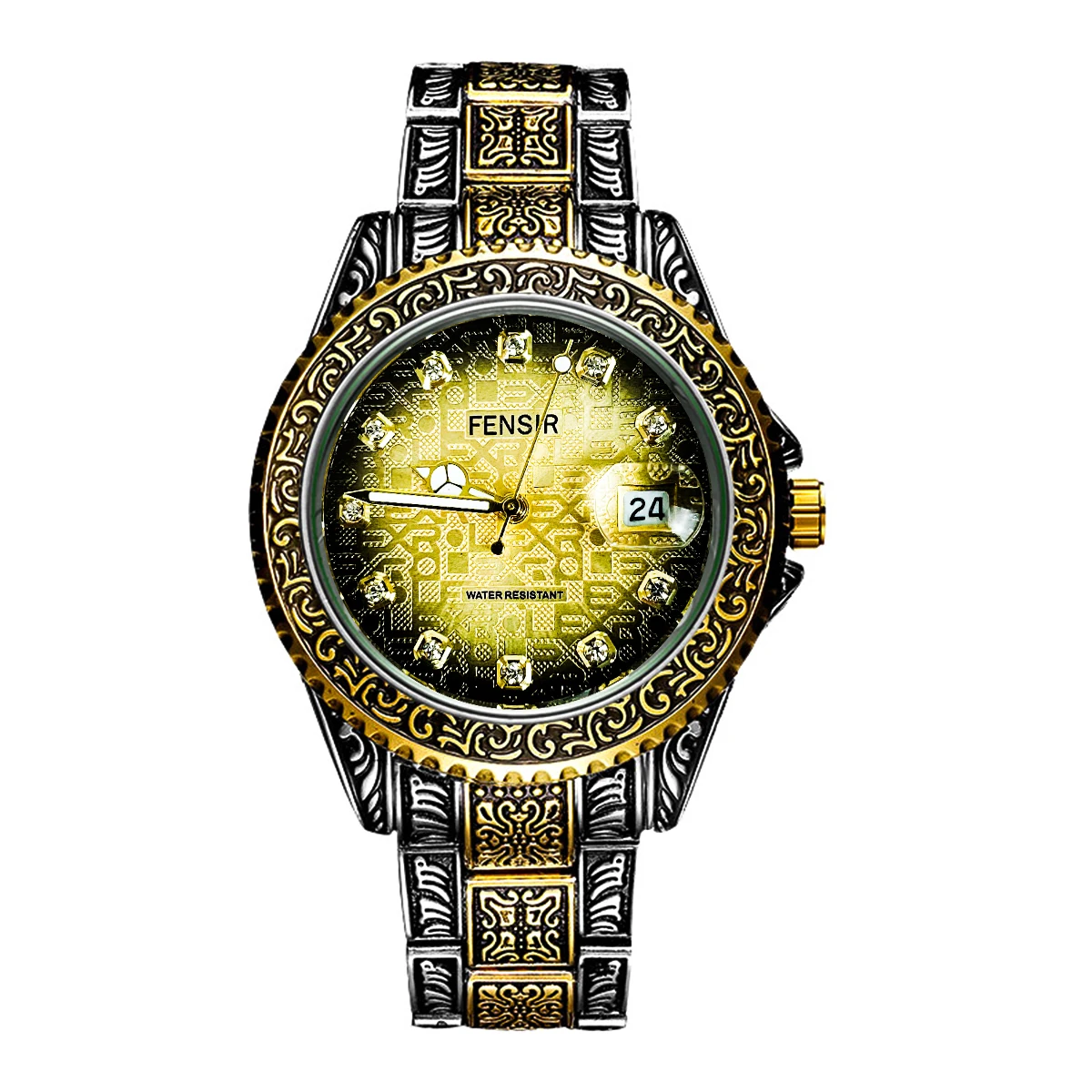 Часы наручные мужские Кварцевые водонепроницаемые брендовые Роскошные с