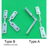 2020 3030 4040 4545 flexible joint connector angel connector bracket for 2020 3030 4040 aluminum extrusion profile
