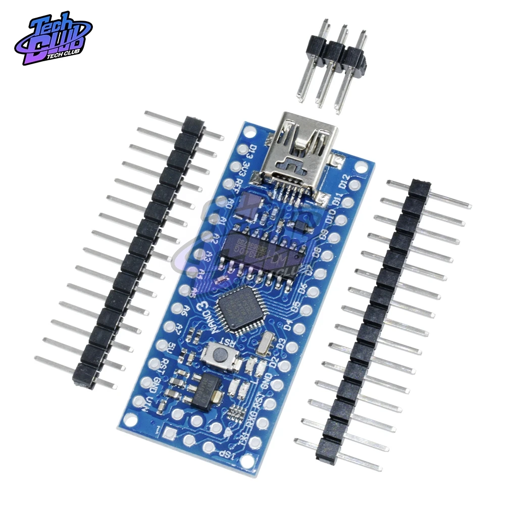 Nano V3.0 ATmega168 CH340G CH340 Mini USB UART плата интерфейса микроконтроллер модуль для Arduino 3 В 5 в