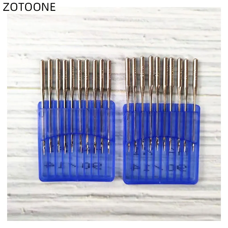 

No.14 Steel Needle for Sewing Machine Needles Singer Durable Household Stitching High-grade Sewing Tools Accessories 10Pcs D