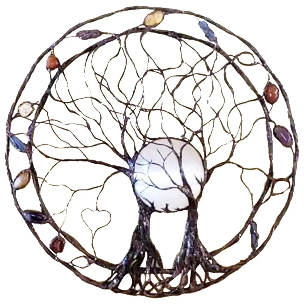 

Настенные металлические украшения, настенное художественное украшение, значимая скульптура жизненного дерева, настенный художественный д...